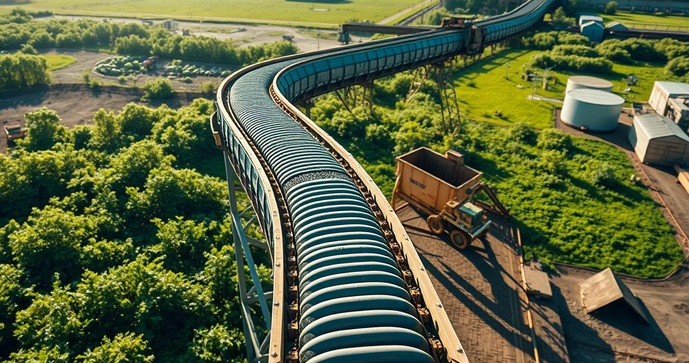 Transportador de Correia Tubular: A Revolução Silenciosa na Logística Moderna