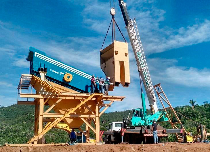 Peneira vibratória à venda