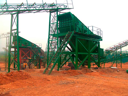 Peneira vibratória usada